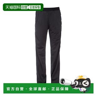 香港直邮Valentino 黑色logo印花休闲裤 RB3MD00G49P卫裤