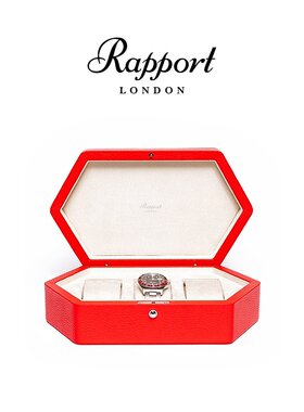 Rapport英国手表盒Portobello实木三表位多色腕表盒进口收纳箱