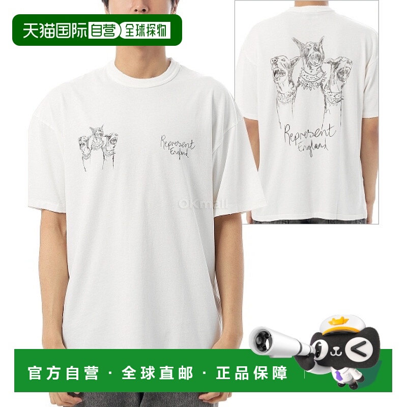 韩国直邮REPRESENT 手绘纯种犬T恤（MLM100383 72）