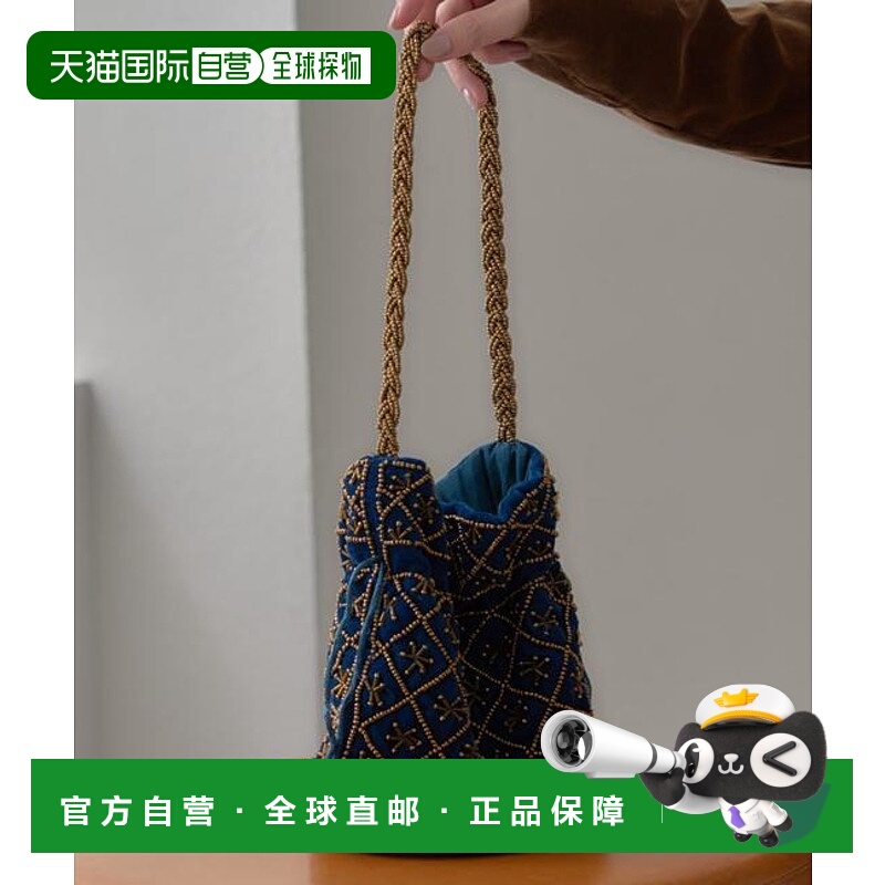 1h可退 日本直邮官方授权 CIAOPANIC TYPY 【aguni】天鹅绒珠饰刺