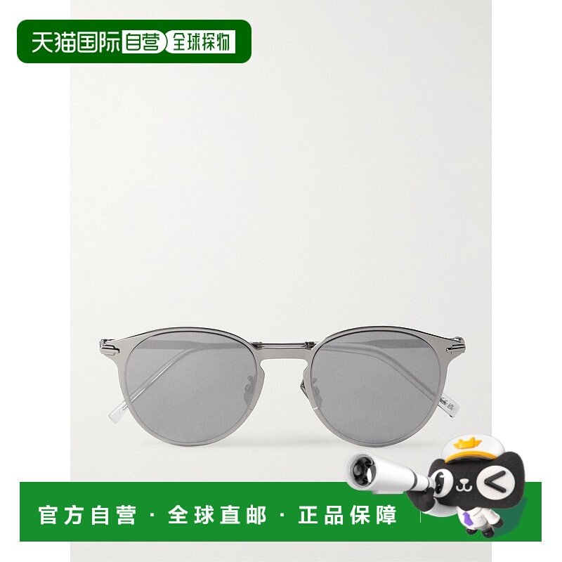 1h可退 香港直邮潮奢 DIOR 迪奥 男士 圆框太阳镜 DM40144UF