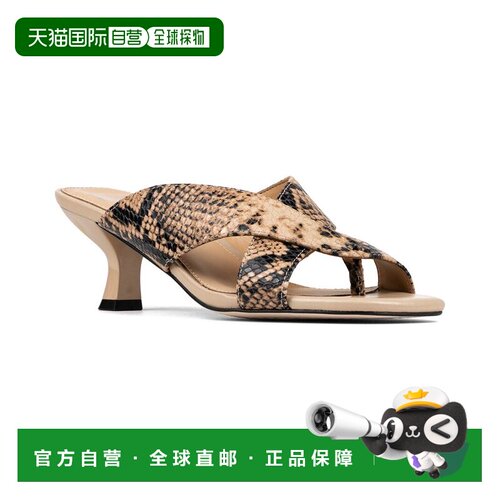 自营Donald Pliner Kaysha Leather Sandal - beige 美国奥莱直发