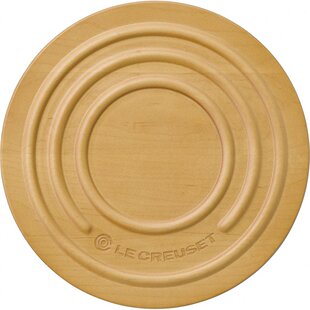 日本直邮Le Creuset酷彩餐垫锅垫Trivet枫木965009-00-00