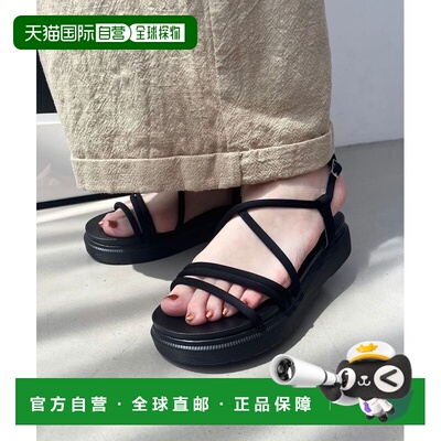 日本直邮ORiental TRaffic 55204 绑带运动凉鞋 / 55204（黑色）