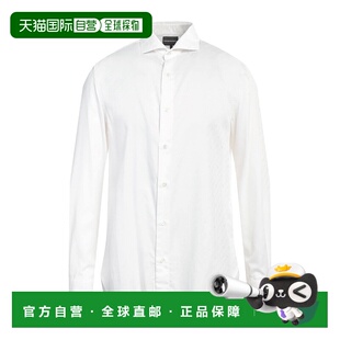 安普里奥 Armani 阿玛尼 男士 1h可退 花纹衬衫 香港直邮Emporio