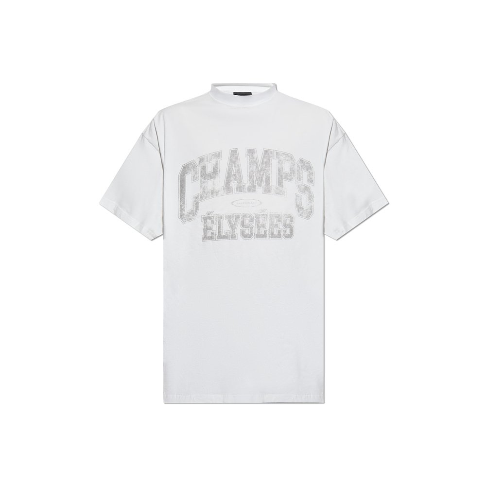 BALENCIAGA 男士T恤 787349TRVN19016 CO 白色