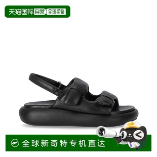 自營 黑色 美國奧萊 直發 ashVinci黑色厚底涼鞋