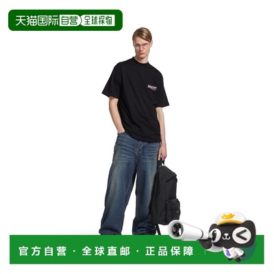 自营欧洲直邮Balenciaga巴黎世家 Political Campaign男士logo短T