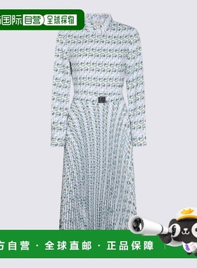 香港直邮TORY BURCH 女士连衣裙 167521417 SS2025 蓝色 Printed