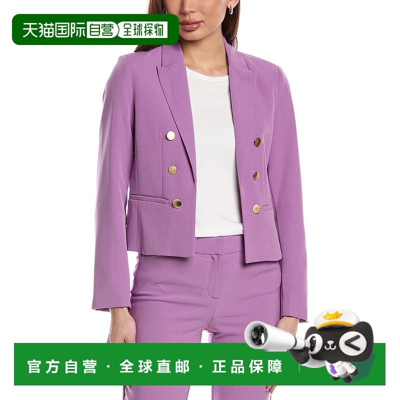 自营Nanette Nanette Lepore Nolita 西装外套 - 紫色 美国奥莱直