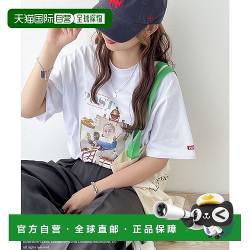 日本直邮Classical Elf 《THE SATURDAY EVENING POST》联名特别T