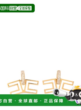 1h可退 香港直邮潮奢 Elisabetta Franchi 女士 耳环 OR31A61E2