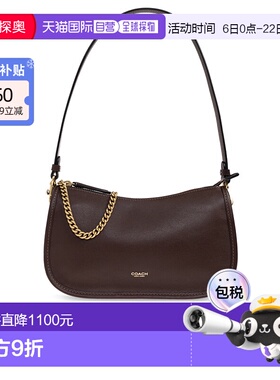 香港直邮COACH 女士斜挎包 CCC360B4MPL SS2026 棕色 