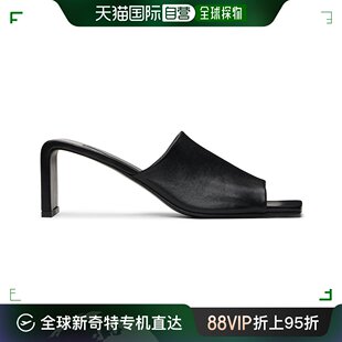 Jil Sander 吉尔 香港直邮潮奢 桑达 女士黑色凉鞋