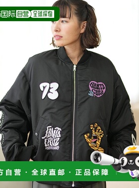 1h可退 日本直邮SANTACRUZ 女士可翻转穿着MA-1夹克 502243132