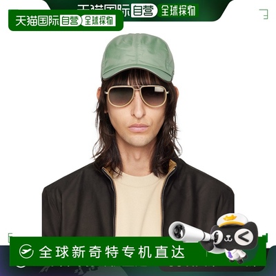 香港直邮Zegna 杰尼亚 男士 绿色 Technical Fabric 棒球帽 Z7I00