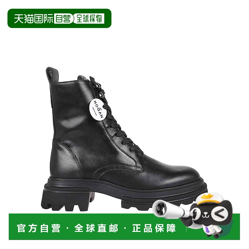 1h可退 香港直邮HOGAN 女士靴子 HXW6740FL906LOB999 SS2025 黑色