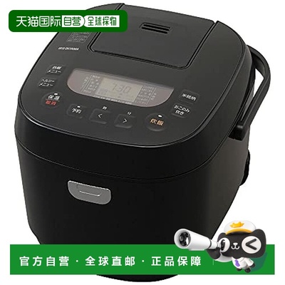 【日本直邮】IrisOhyama电饭锅10合1升微式极厚火釜黑RC-ME10-B