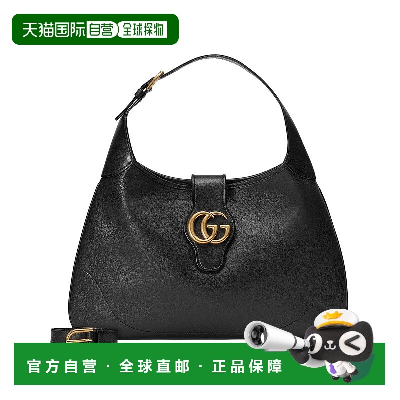 1h可退 香港直邮GUCCI 女士斜挎包 726274AAA9F1000 AW2024 黑色