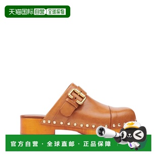 1h可退 香港直邮Chloe 蔻依 女士 Chloe 棕色凉鞋 25A12ZLT27T