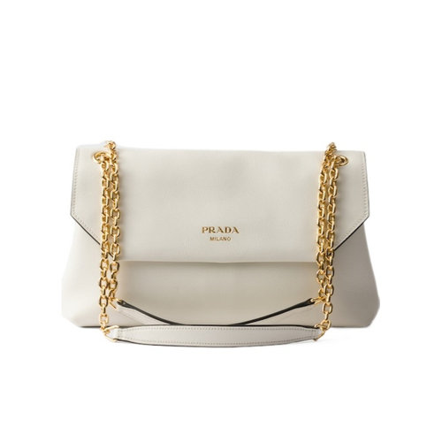PRADA 女士斜挎包 1BD3712CYSVOOOF0PG7 SS2025 白色