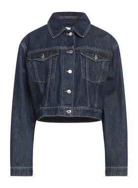 潮奢 Msgm 女士 牛仔布夹克 blue蓝色 舒适时尚