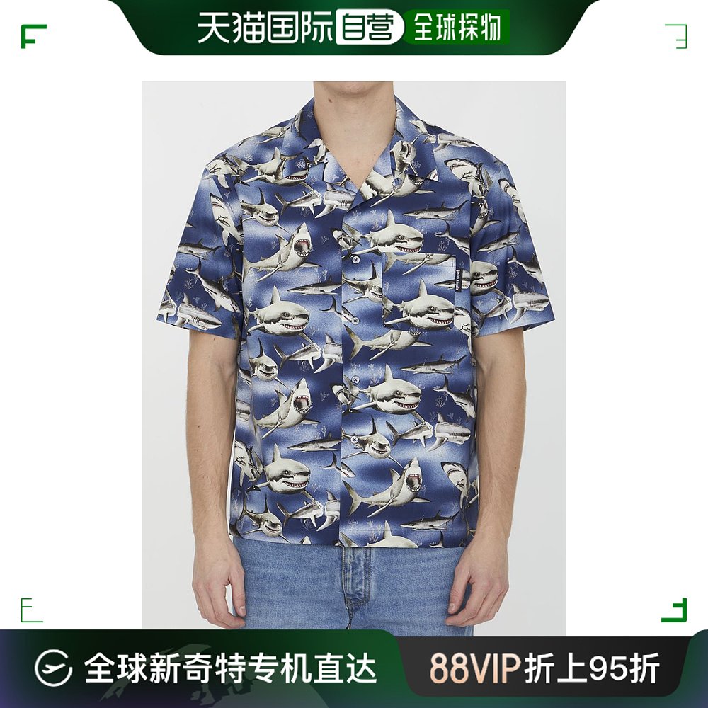 香港直邮PALM ANGELS 男士衬衫 2982852PMGA110S23FAB0054510