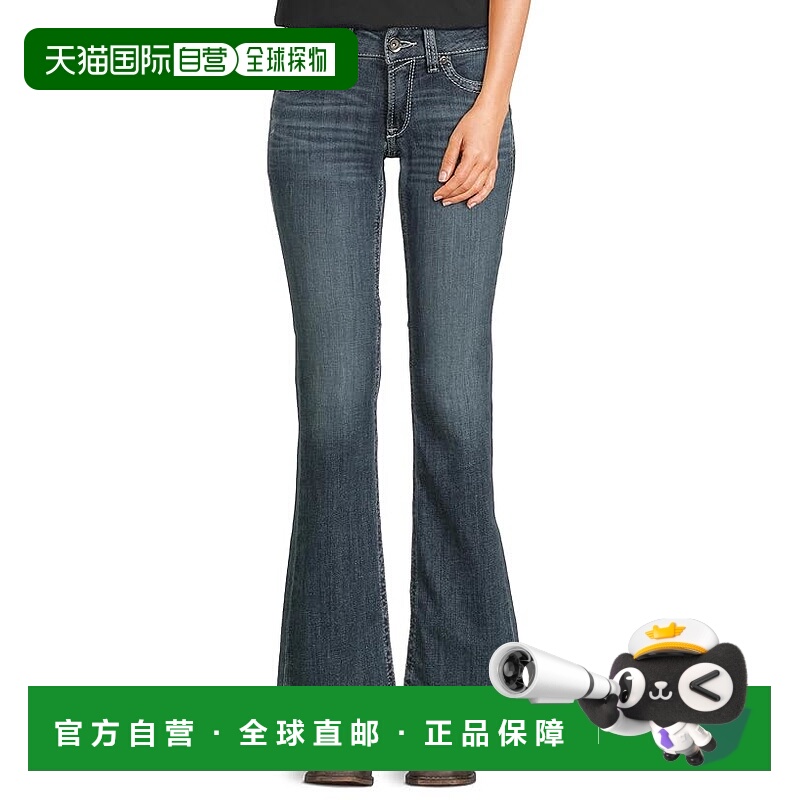 香港直邮潮奢 ariat 女士 R.E.A.L. Raquel 中腰小喇叭牛仔裤