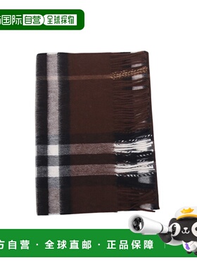 香港直邮BURBERRY 男士围巾 8112638B7313 AW2025 棕色 BURBERRY