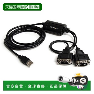 【日本直邮】StarTech.com 2端口扩展USB 2.0-RS232C串行线ICUSB2