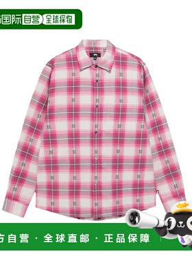 香港直邮Stussy 格纹衬衫 1110352男装