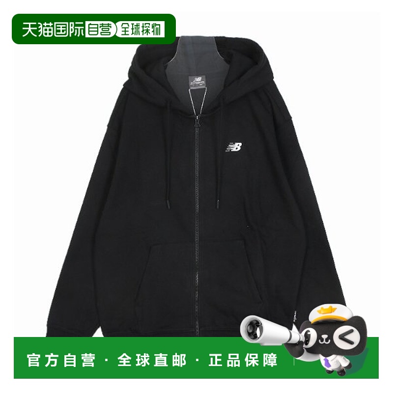 韩国直邮NEW BALANCE Public Essentials 小徽标连帽衫 NBMDFCO10