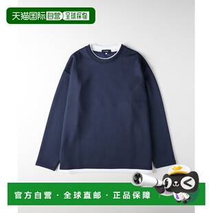 杢灰仿层次感T恤 NUMBER男装 BN25201400090 日本直邮BACK 1h可退