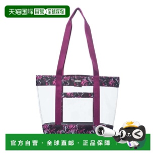 自营baggallini Carry Away Clear Shoulder Bag Tote with Remov