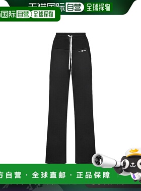 1h可退 香港直邮AMIRI 女士 平纹针织运动裤 PS23WPF004 black黑