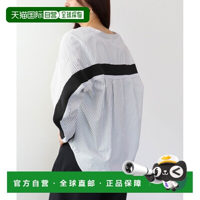 日本直邮Three Four Time 女装 后背织带设计衬衫 85917004通勤