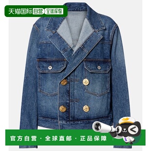 舒适时尚 香港直邮Sacai blue蓝色 牛仔布夹克 女士