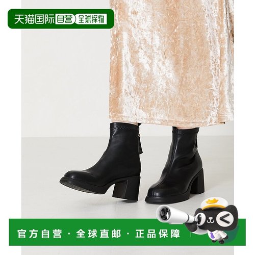 日本直邮Oriental Traffic 奥布里克图背拉链靴 [41420 OR526BW00