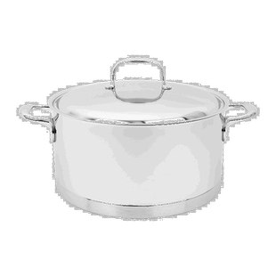 自营 Demeyere Atlantis不锈钢荷兰烤箱汤锅煮锅 8.9夸脱【美国奥