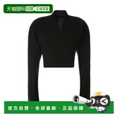 裹式 香港直邮Alaia 夹克 Detailed 羊毛混纺短款 女士 Pin