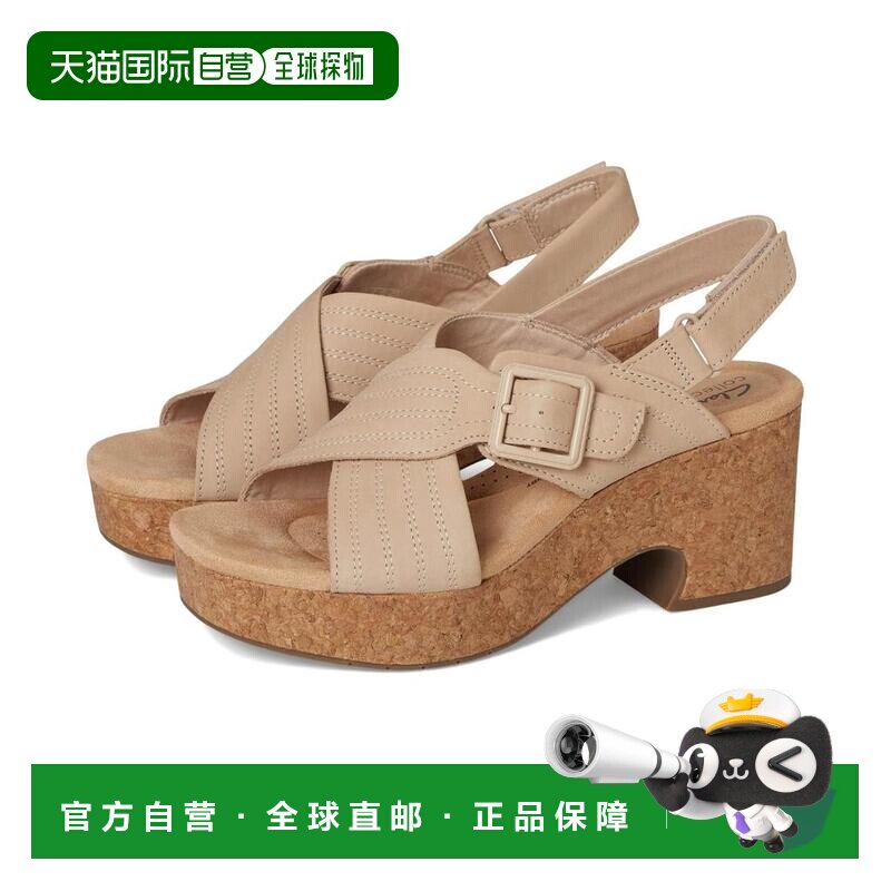 1h可退 【美国直邮】clarks 女士 时尚休闲鞋女鞋皮鞋凉鞋坡跟鞋图片