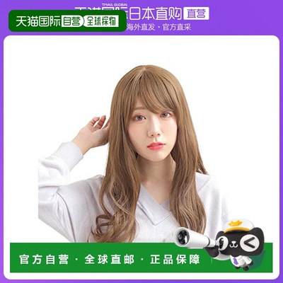 日本直邮Clearstone WIGGY RICH侧分刘海长直假发栗棕色