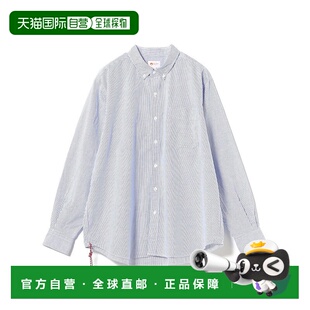 1h可退 日本直邮BEAMS JAPAN 男士宽松版型牛津纺纽扣领长袖衬衫