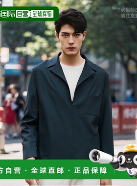 香港直邮FENDI 男士夹克 FJ0797AR8SF04V6 SS2024 蓝色