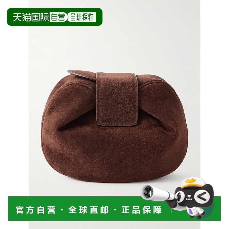 1h可退 香港直邮Gabriela Hearst 女士 Demi 柔软绒面革手包 GH68