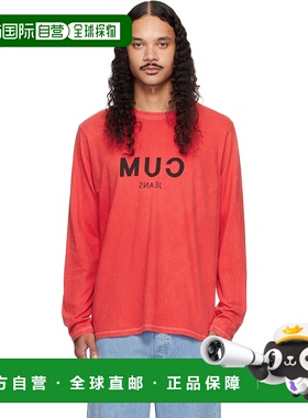 1h可退 香港直邮潮奢 Tom Ford 汤姆 福特 男士 红色 Long Cum T