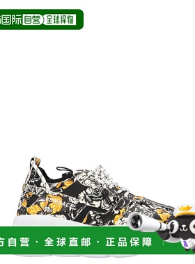 香港直邮VERSACE 男士运动鞋 DSU7462D13SGDBN9 AW2021 黑色男鞋