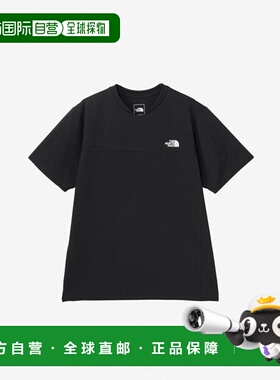 日本直邮THE NORTH FACE 短袖 Tech Crew 男款 NT22599-K 短袖T恤