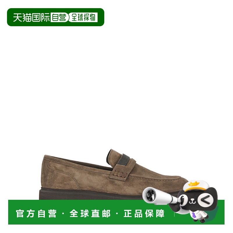 香港直邮Brunello Cucinelli 圆头乐福鞋 MZSFG2370