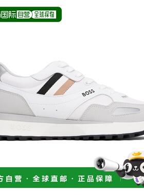 1h可退 香港直邮潮奢 BOSS 波士 男士 白色 Running-Style Hybrid